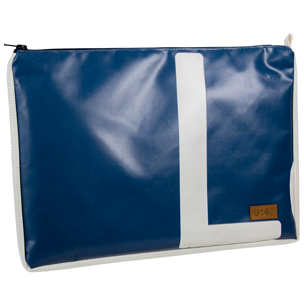 14-Zoll Upcycling Laptoptasche